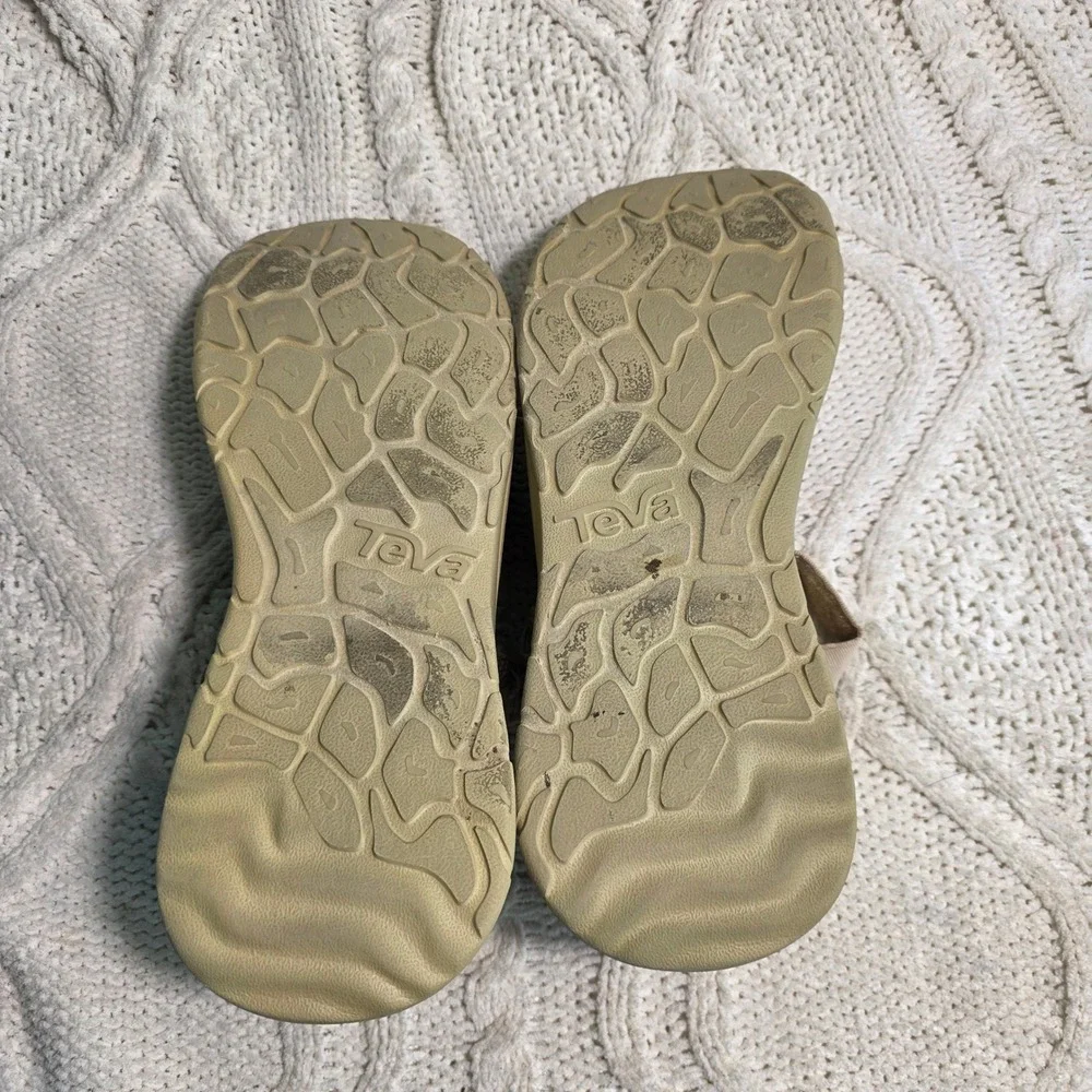 Teva Zymic Sandals‎ Sesame Tan Strappy Sport Outdoor Hiking Mens 14 Excellent